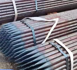 安康超前小导管预埋钢管出尖打孔焊倒刺无缝焊管厂